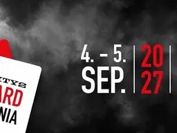 CardMania i City2: eventbanner med datoerne 4.–5. september 2027.
