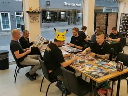 Plakat for Pokémon Play-aftener hos Papklubben Aarhus