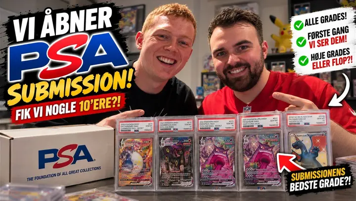 🔥 VI ÅBNER VORES 5. PSA SUBMISSION! 😱 | FIK VI NOGLE 10'ERE?! 💎