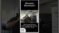 Epic Panda Herning holder åben lørdag den 12. Sep kl.10-16 med Booster Bonanza