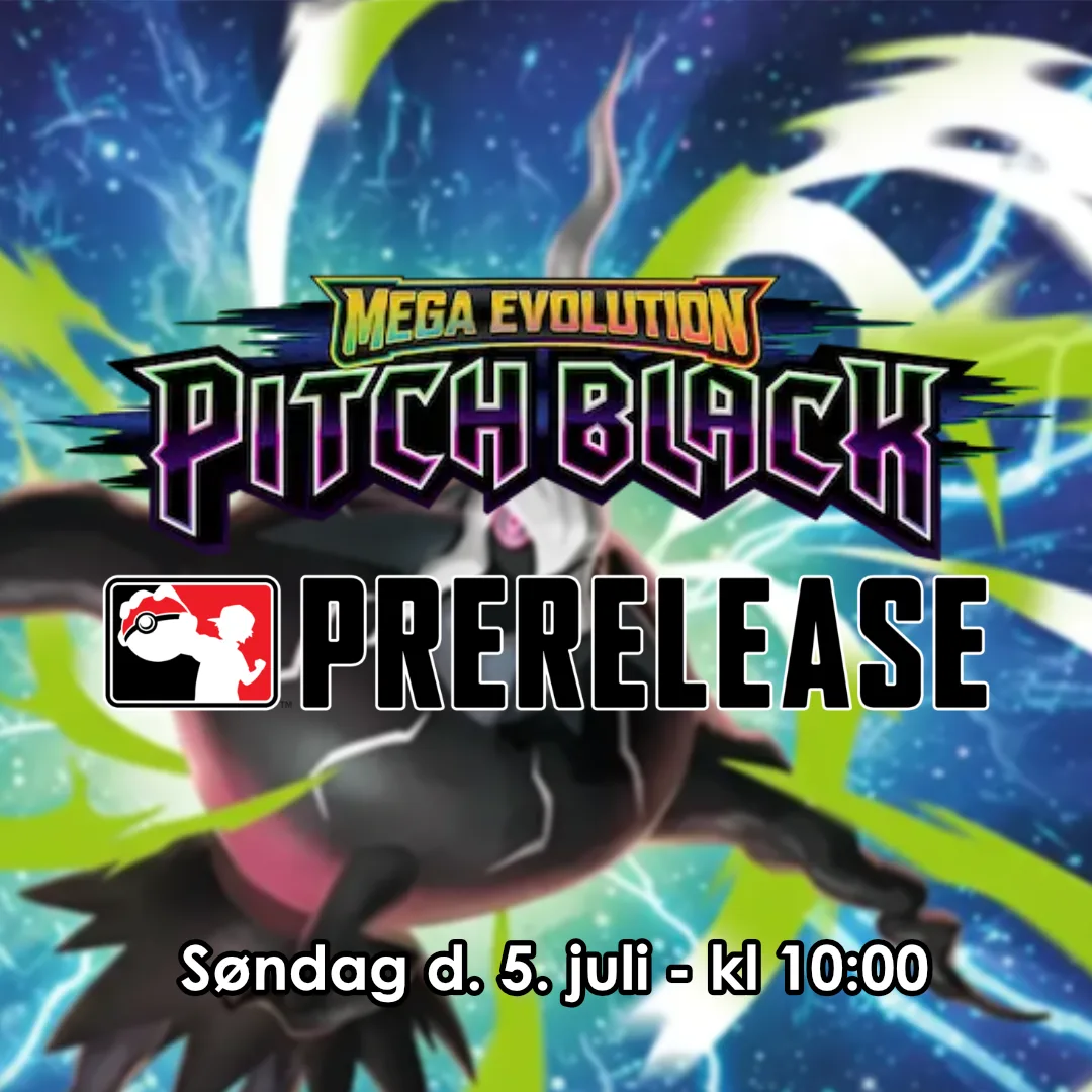 Pokemon Pitch Black - Pre-Release Søndag eventbillede