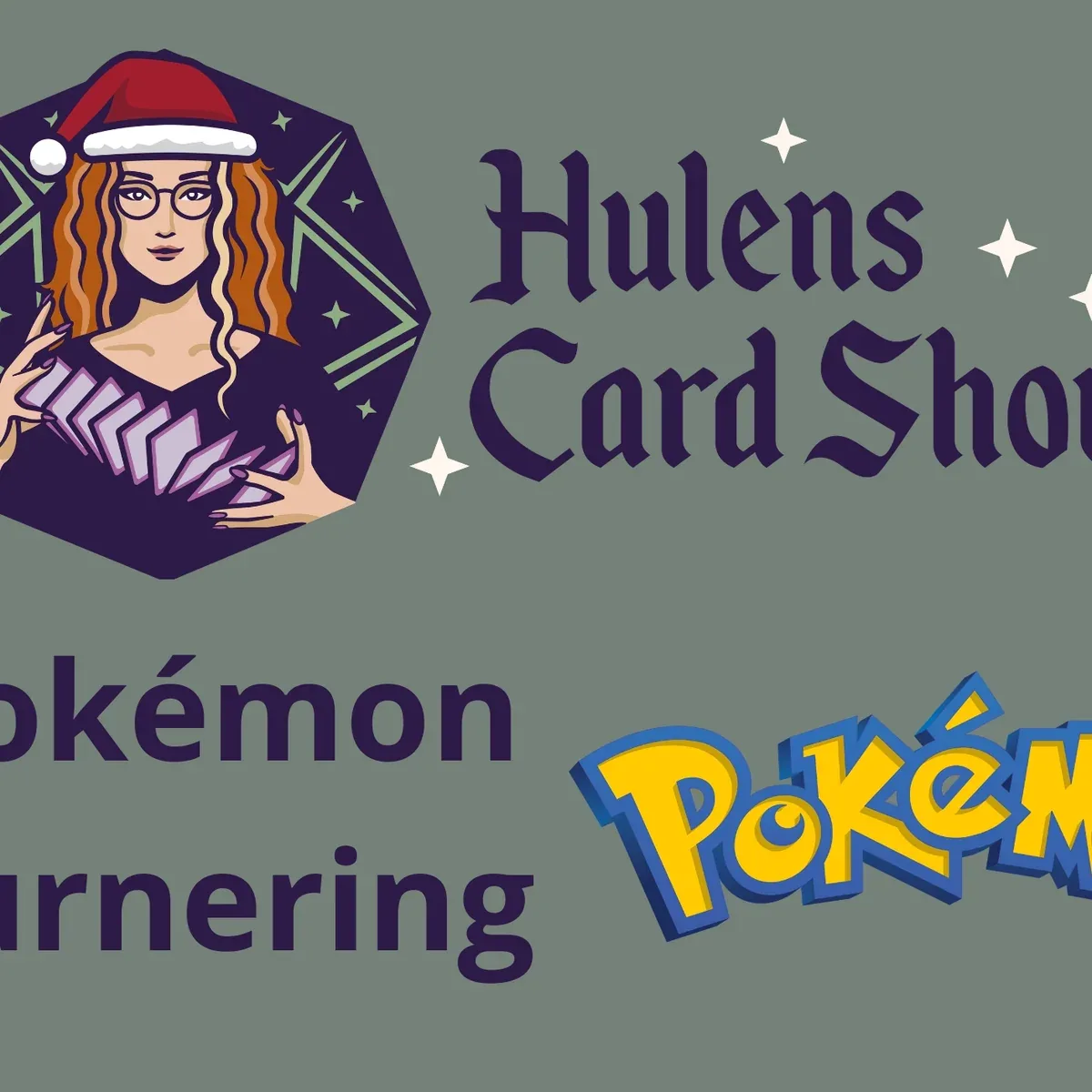 Plakat for Pokémon-turneringen på Hulens Card Show