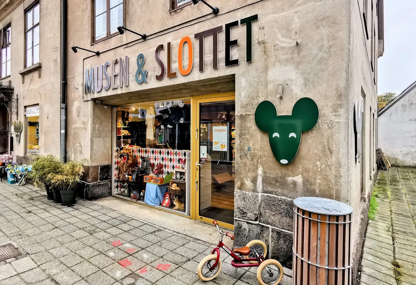 Musen & Slottet butiksbillede