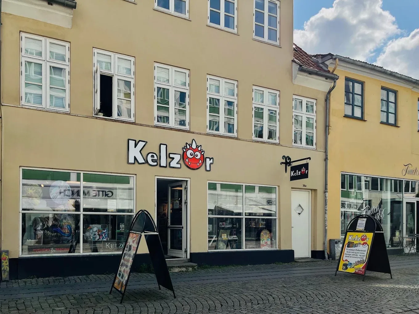 Kelz0rs butik på Algade i Roskilde